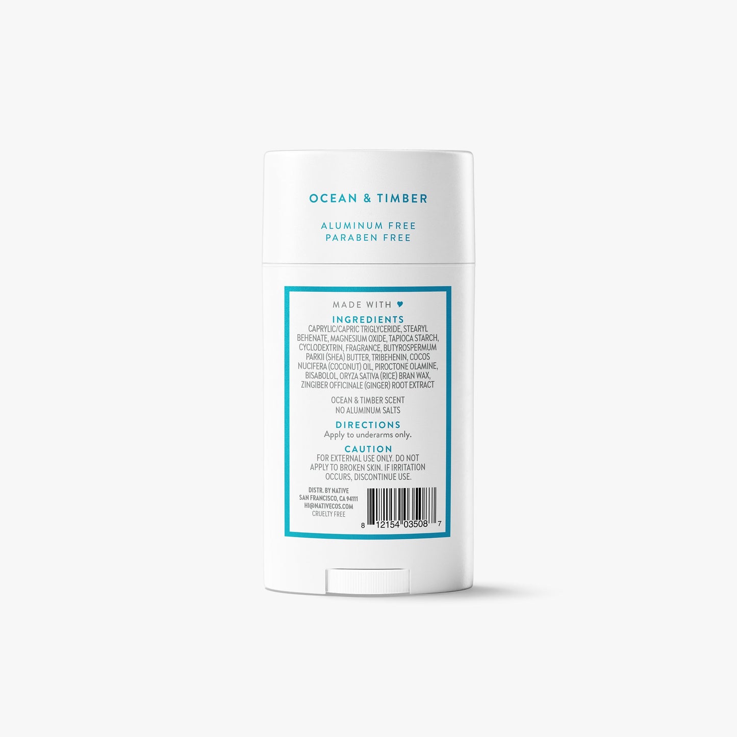 Deodorant Stick Ocean and Timber 2.65oz Classic Personal Care