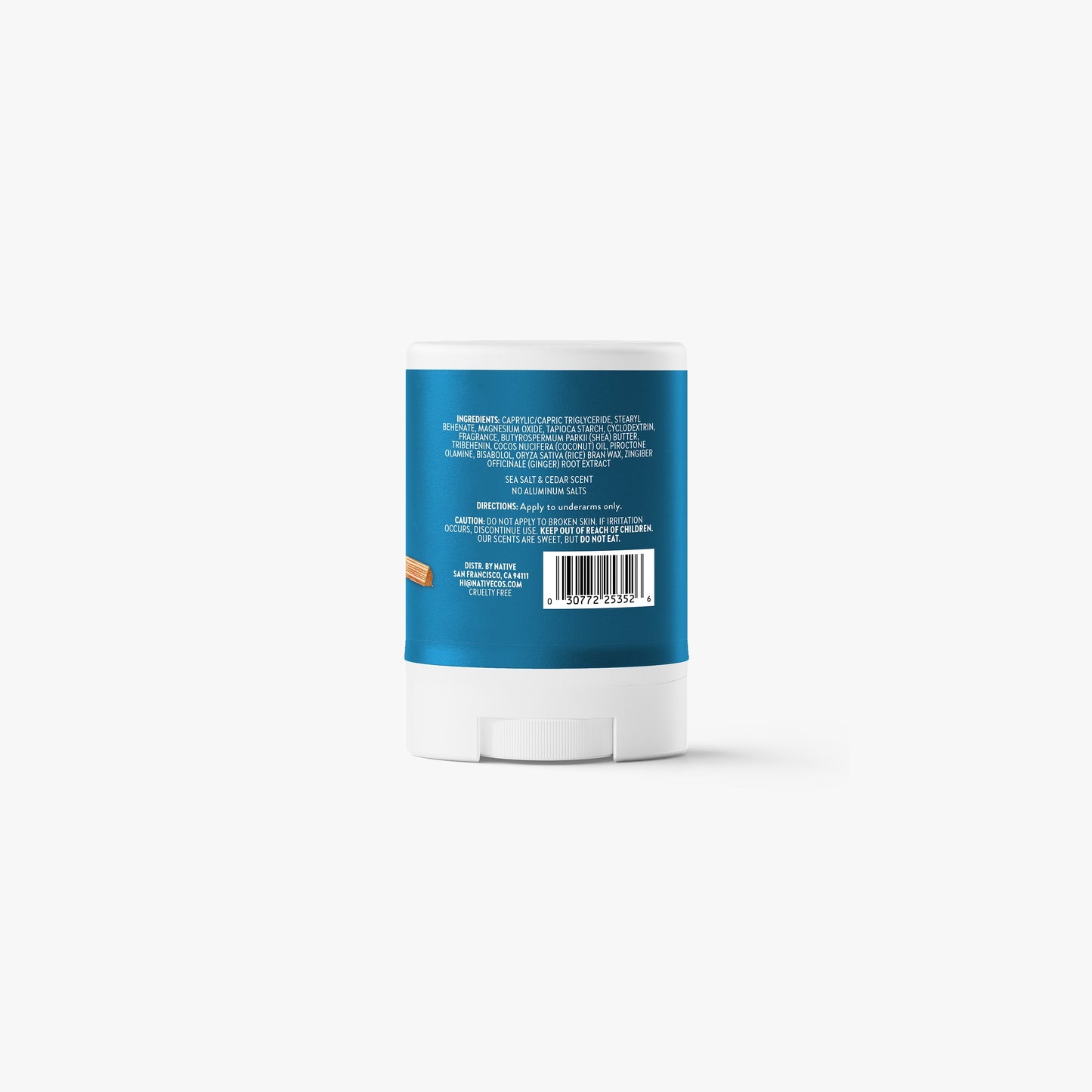 Mini Deodorant Stick Sea Salt and Cedar 0.5oz Classic Personal Care