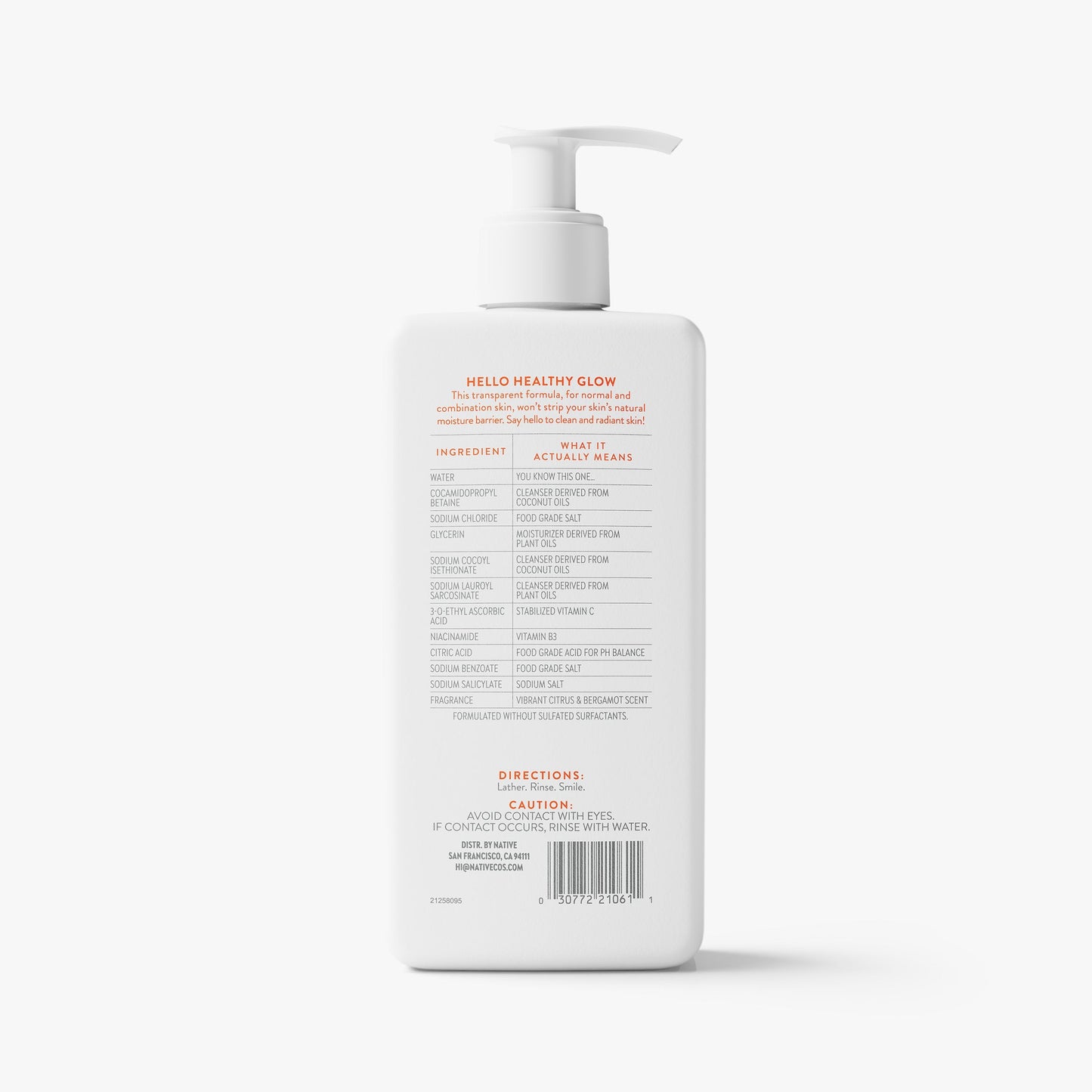 Facial Cleanser Brightening 12.5oz Classic Personal Care
