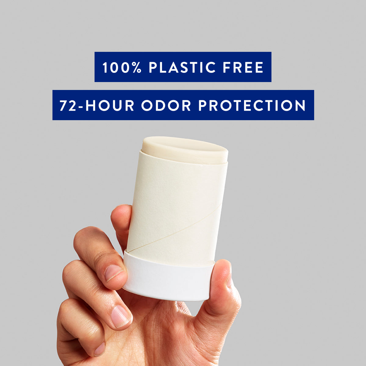 Plastic Free Deodorant Stick Cucumber and Mint 2.65oz Classic Personal Care