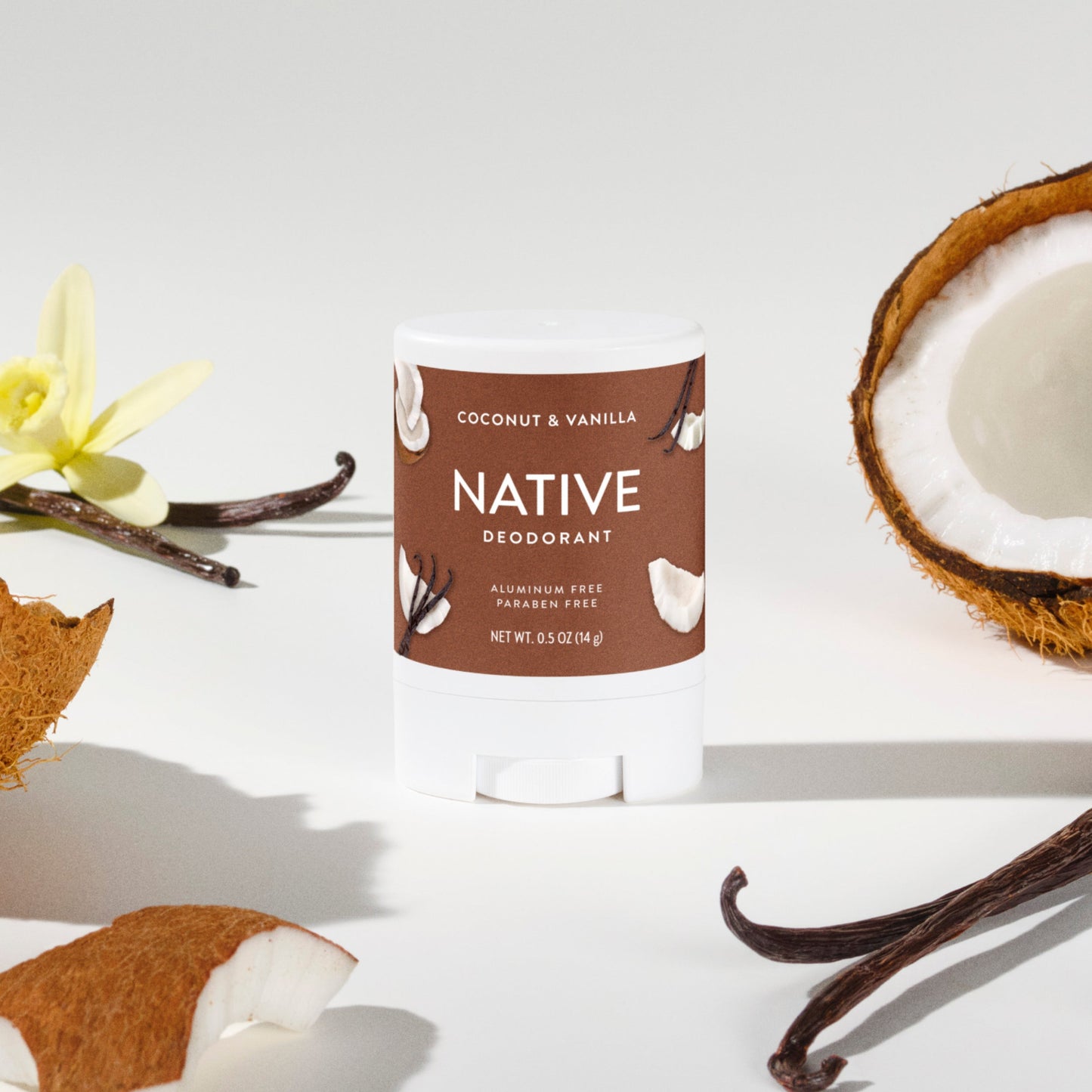 Mini Deodorant Stick Coconut and Vanilla 0.5oz Classic Personal Care