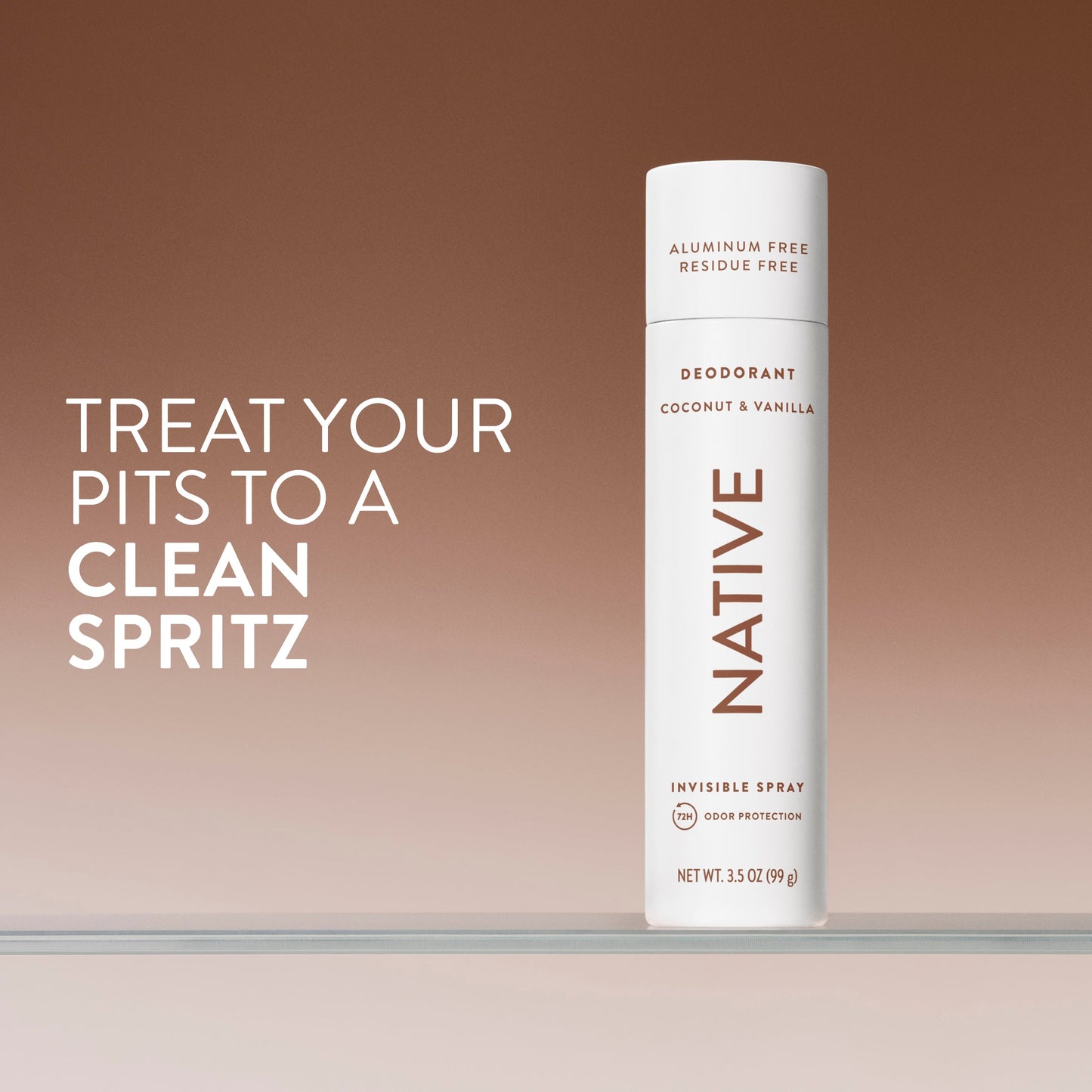 Deodorant Spray Coconut and Vanilla 3.5oz Classic Personal Care