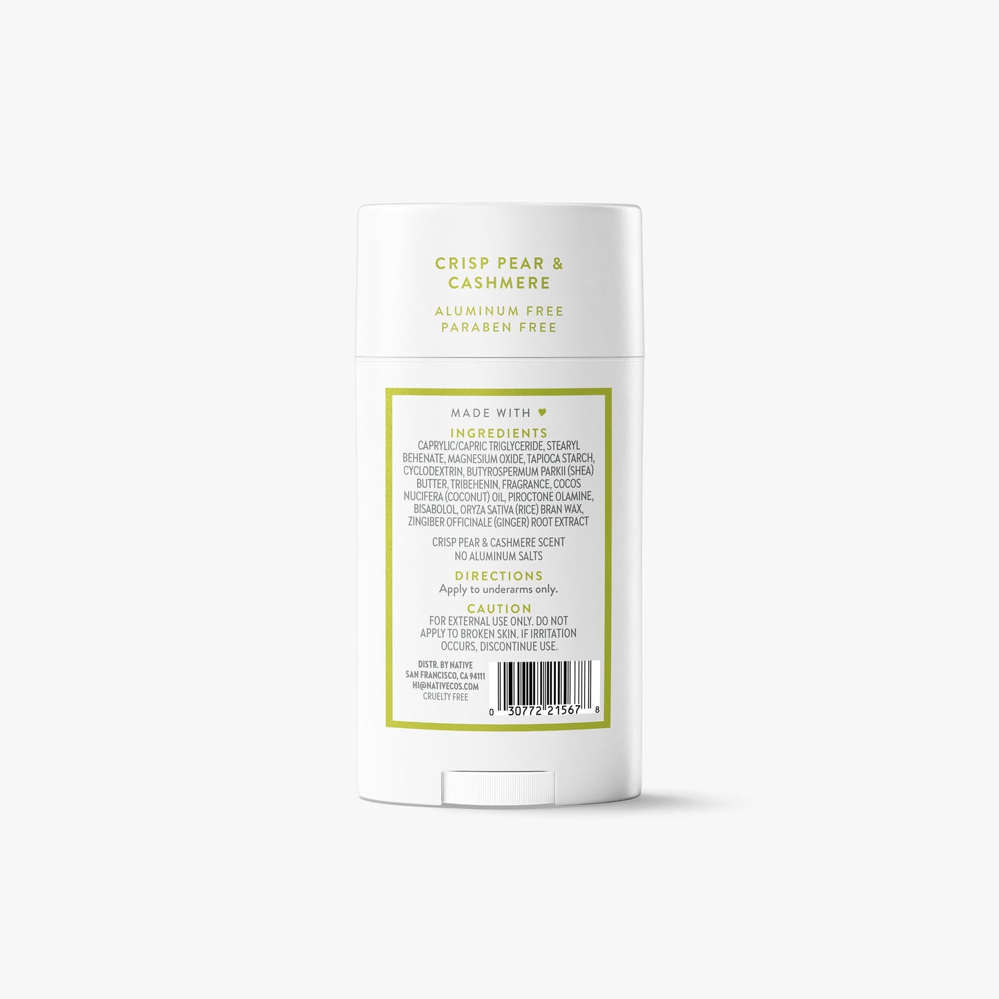 Deodorant Stick Crisp Pear and Cashmere 2.65oz Classic Personal Care