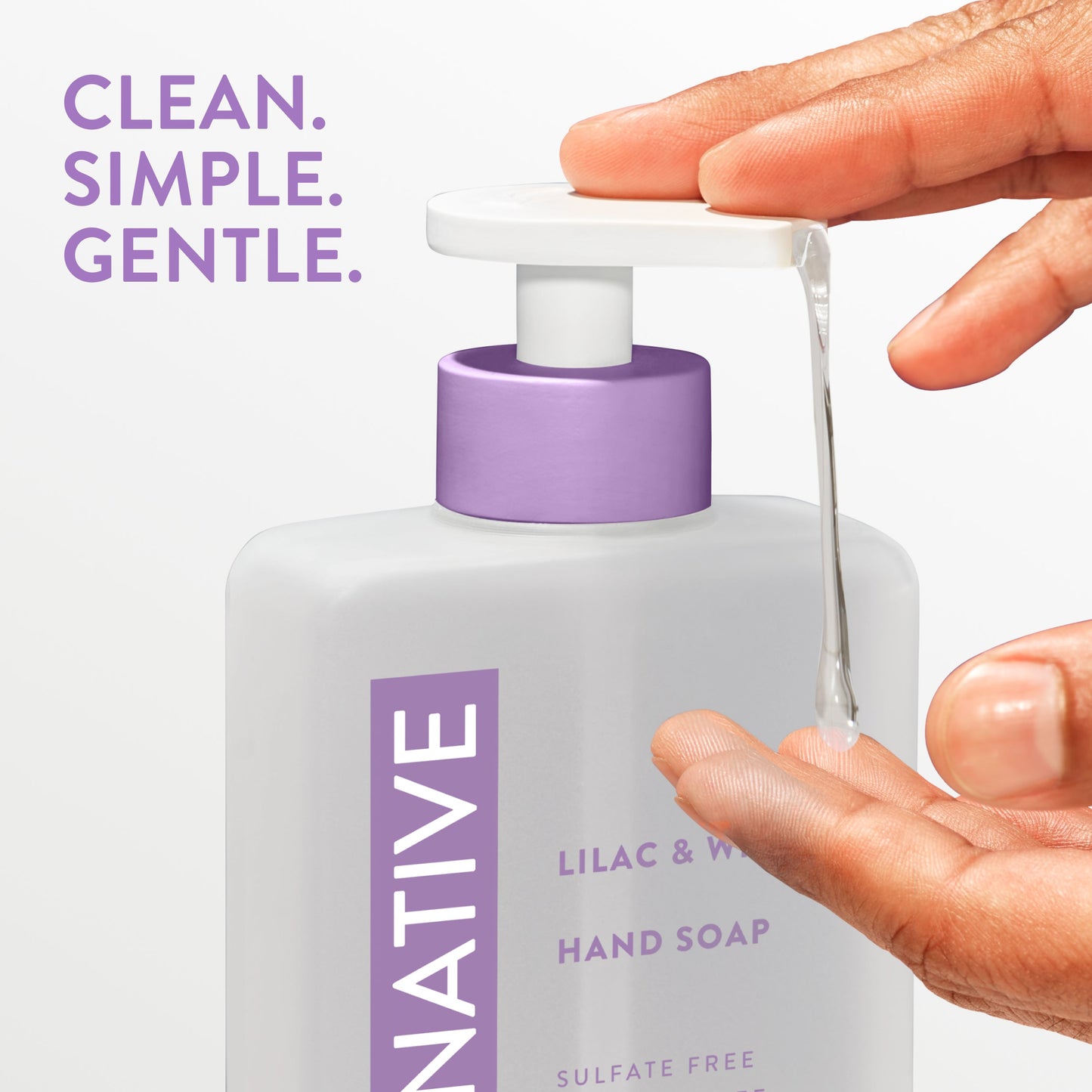 Hand Soap Lilac and White Tea 13oz Classic Personal Care