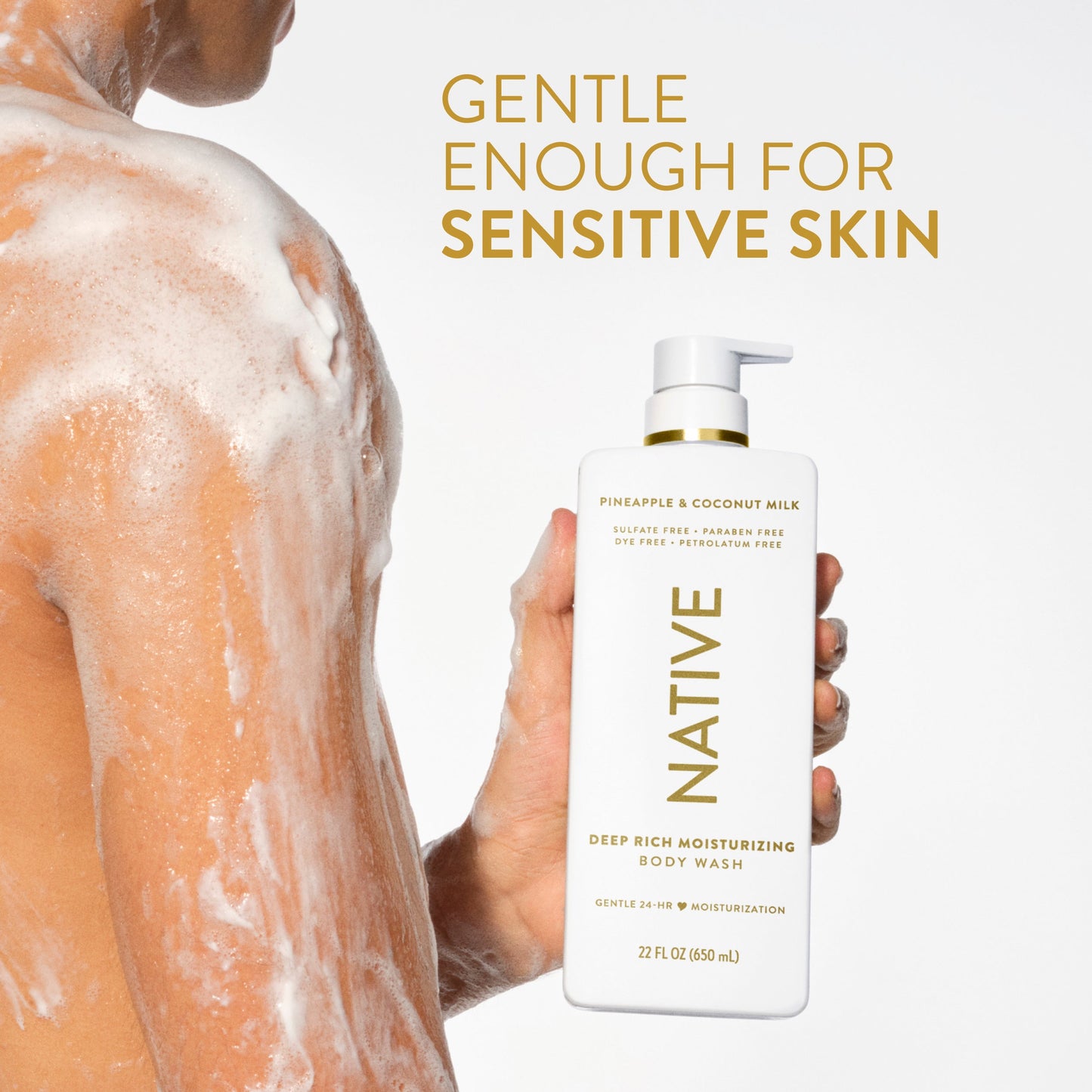 Moisturizing Body Wash Pineapple and Coconut Milk 22oz Classic Personal Care