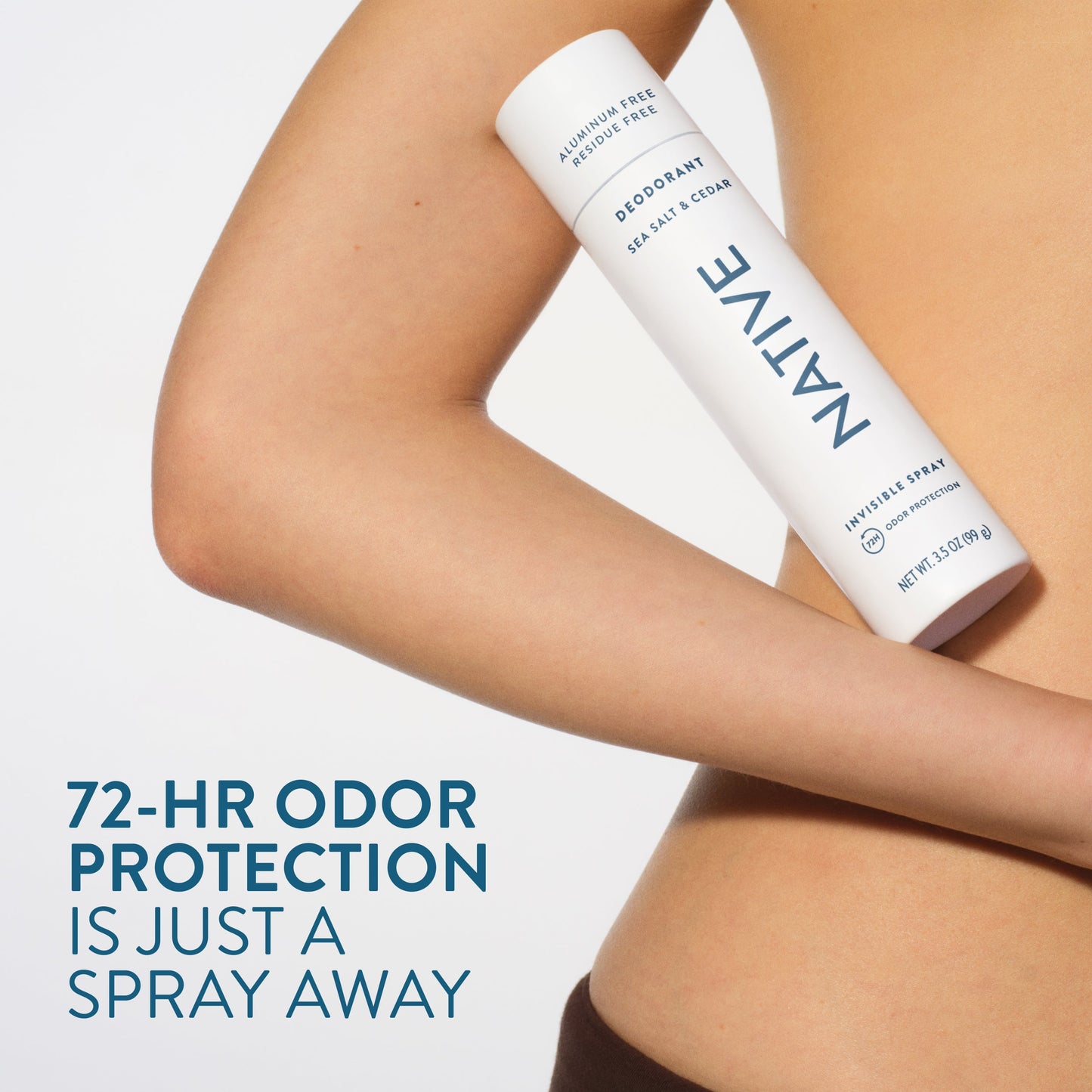 Deodorant Spray Sea Salt and Cedar 3.5oz Classic Personal Care
