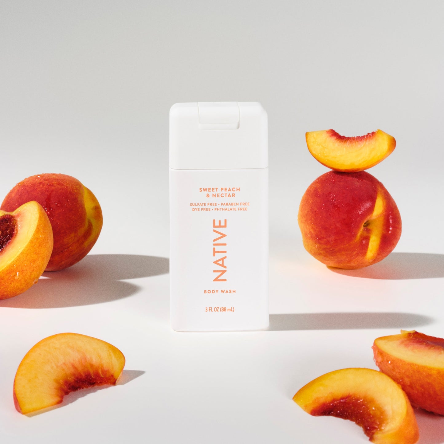 Mini Body Wash Sweet Peach and Nectar 3oz Classic Personal Care