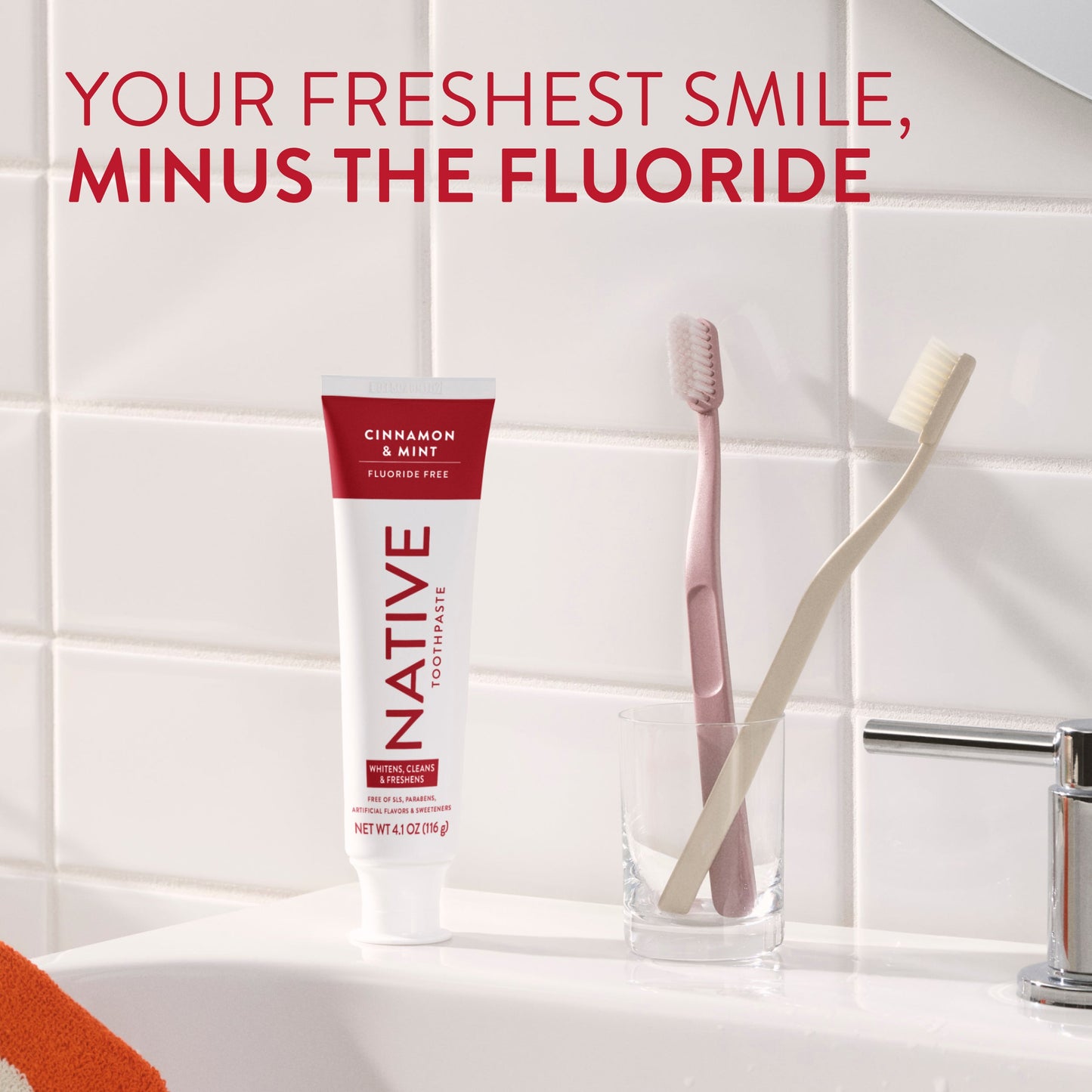 Toothpaste Cinnamon and Mint 4.1oz Classic Personal Care