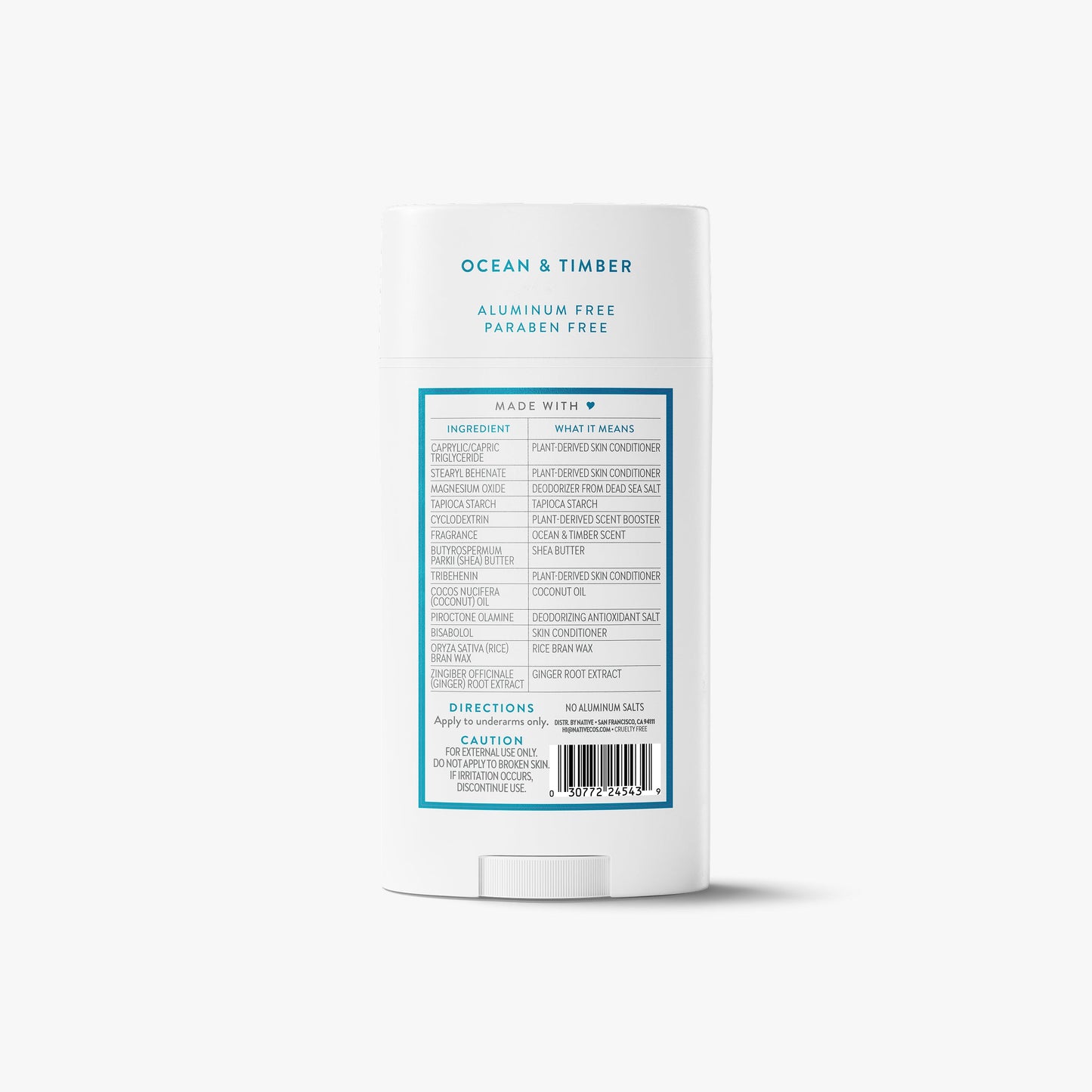 Deodorant Stick Ocean and Timber 3.1oz Classic Personal Care