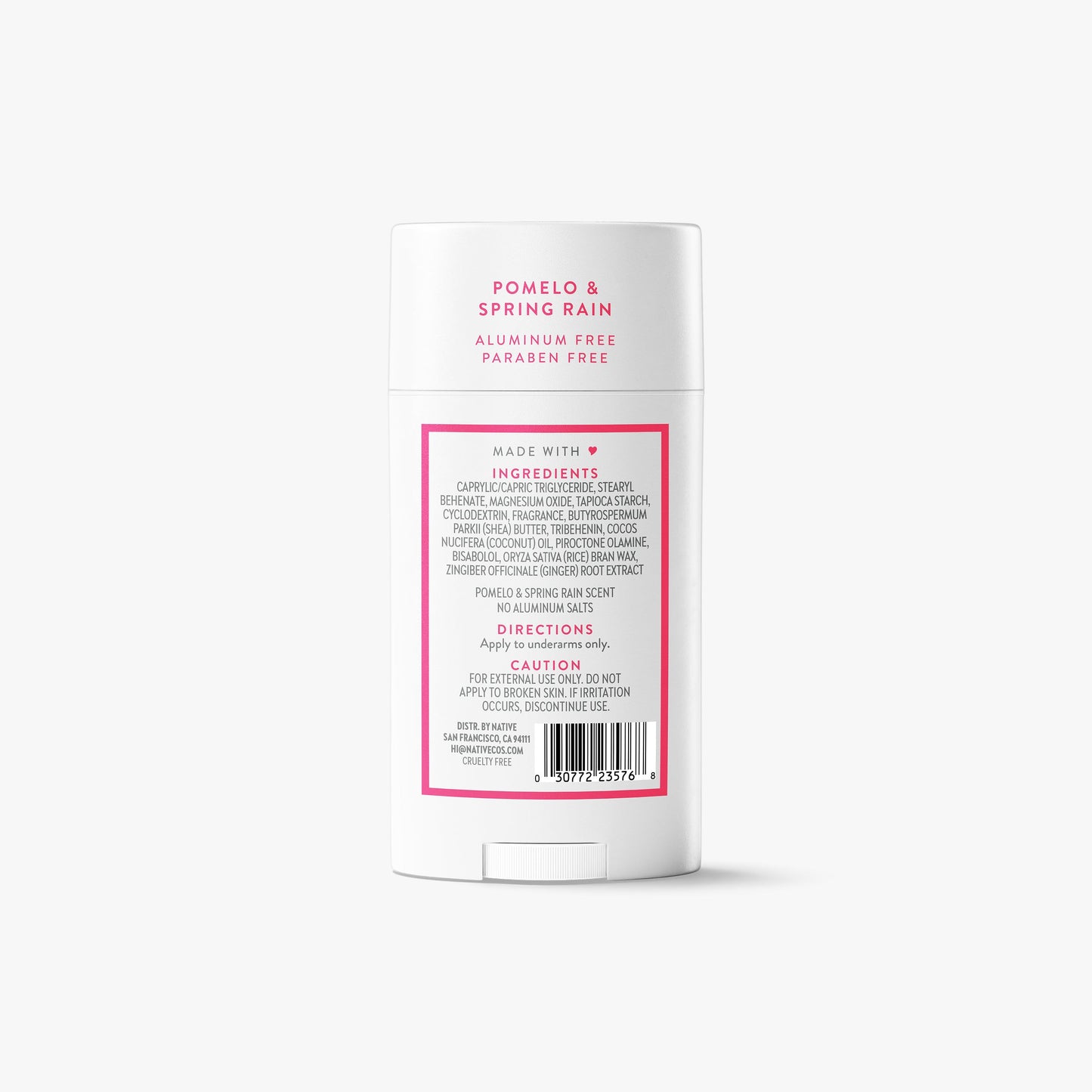Deodorant Stick Pomelo and Spring Rain 2.65oz Classic Personal Care