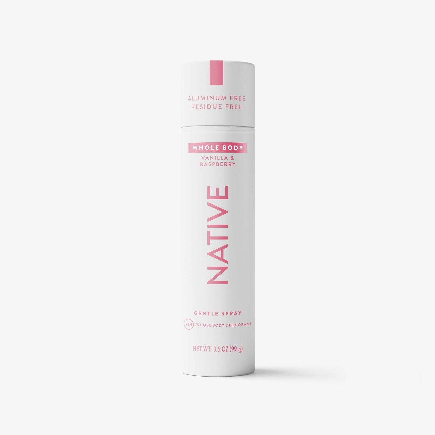 Whole Body Deodorant Spray Vanilla and Raspberry 3.5oz Classic Personal Care