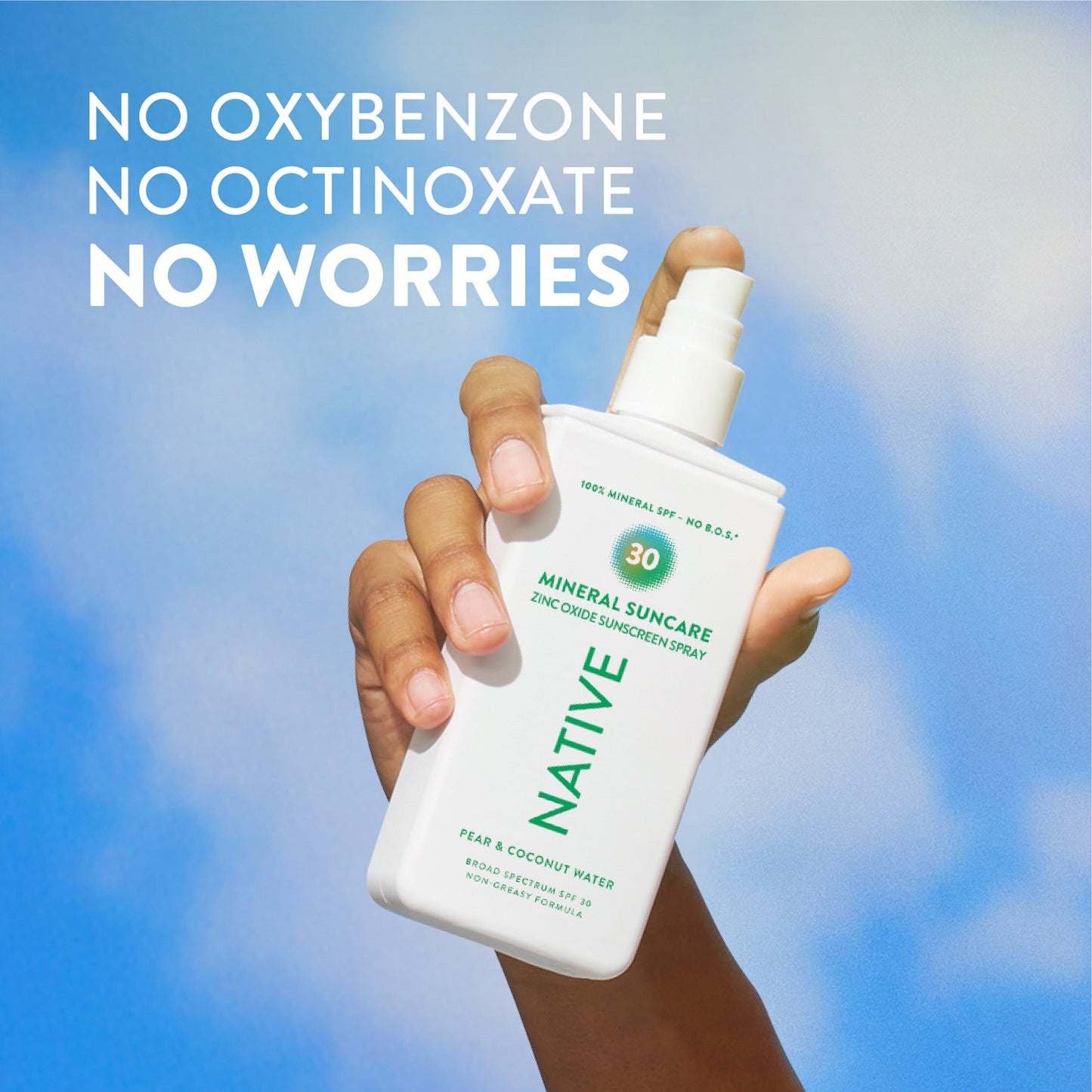Sunscreen Spritz Pear and Coconut Water Personal Care