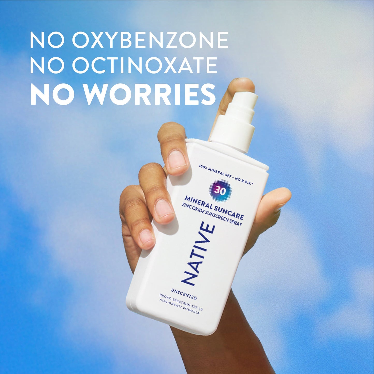 Sunscreen Spritz Unscented Personal Care