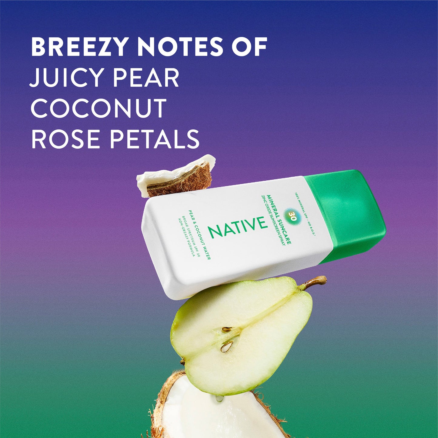 Sunscreen Spritz Pear and Coconut Water Personal Care