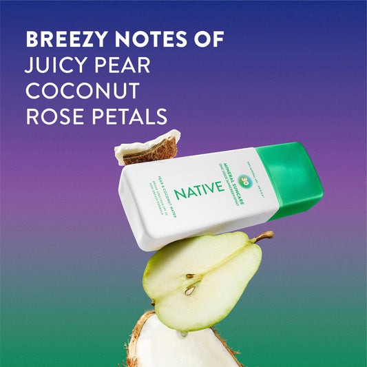 Sunscreen Spritz Pear and Coconut Water Personal Care