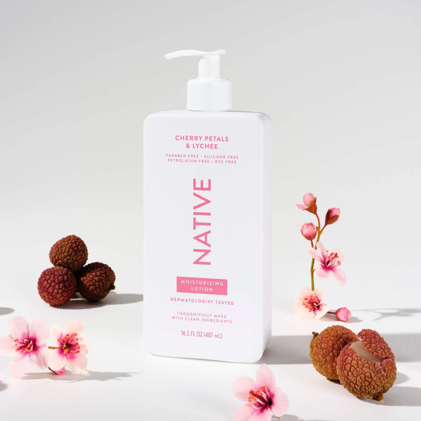 Body Lotion Cherry Petals and Lychee 16.5oz Classic Personal Care