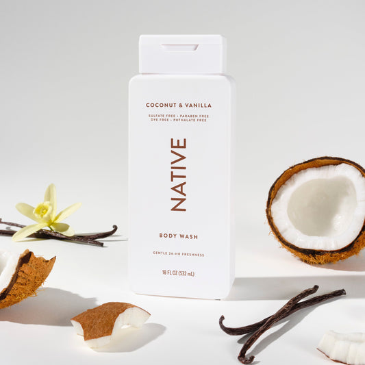 Body Wash Coconut and Vanilla 18oz Classic Personal Care