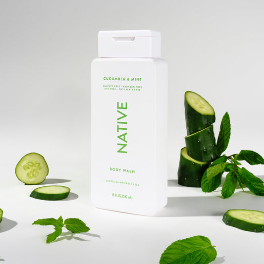 Body Wash Cucumber and Mint 18oz Classic Personal Care