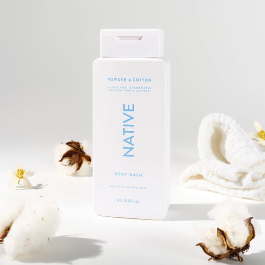 Body Wash Powder and Cotton 18oz Classic Personal Care