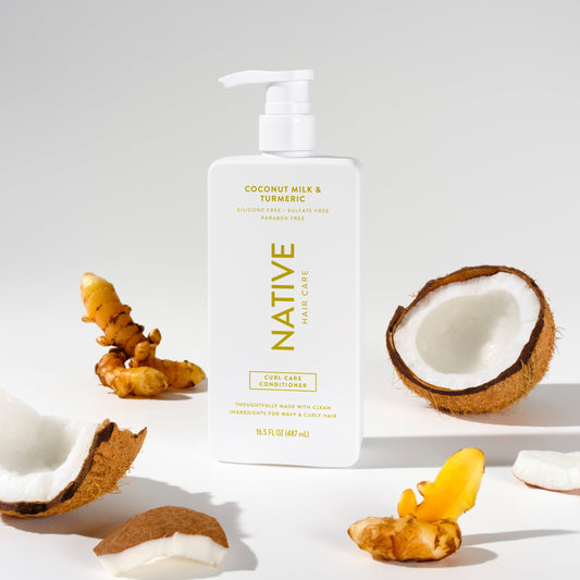 Curl Care Conditioner Coconut Milk and Turmeric 16.5oz Classic Personal Care