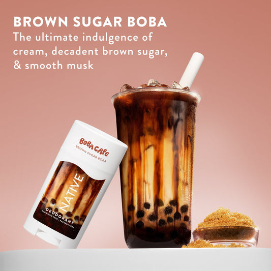 Deodorant Stick Brown Sugar Boba 2.65oz Limited Edition Personal Care