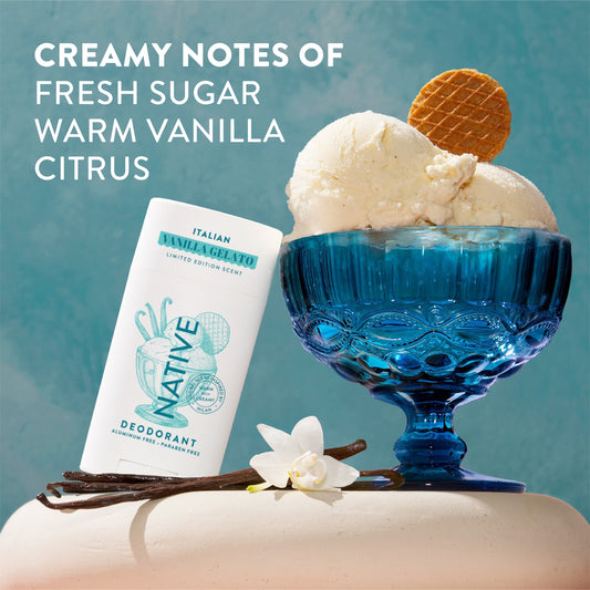 Deodorant Stick Italian Vanilla Gelato 2.65oz Limited Edition Personal Care