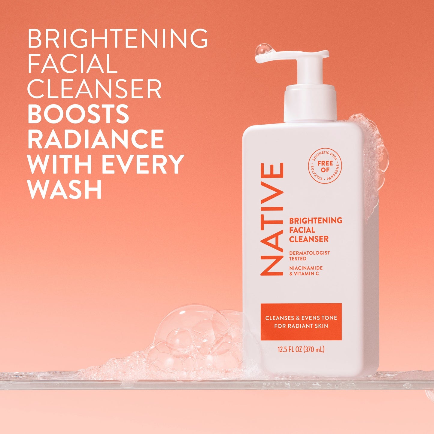 Facial Cleanser Brightening 12.5oz Classic Personal Care