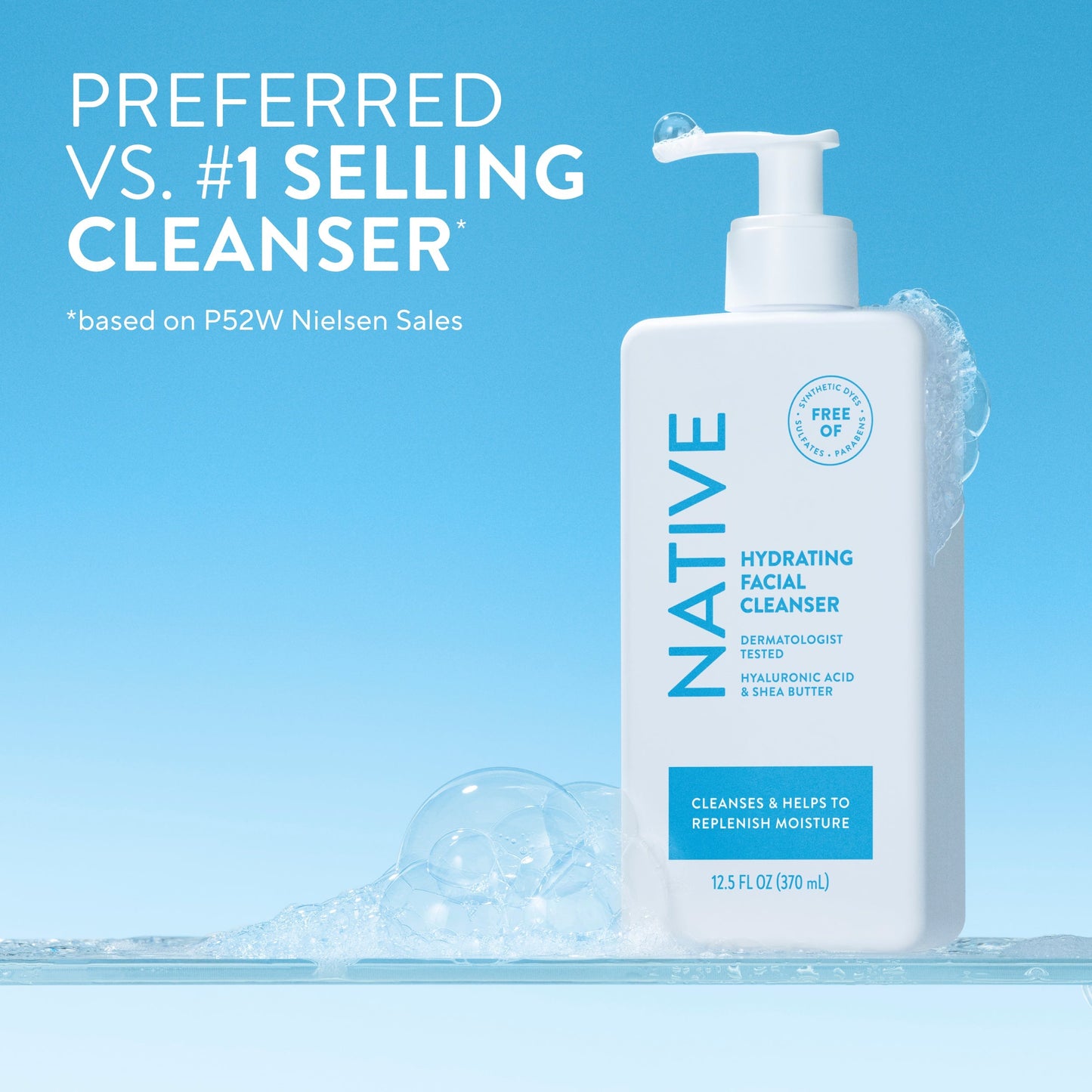 Facial Cleanser Hydrating 12.5oz Classic Personal Care
