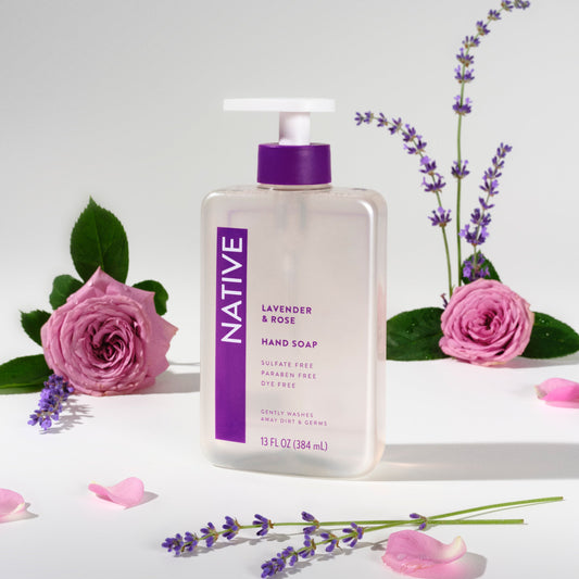 Hand Soap Lavender and Rose 13oz Classic Personal Care