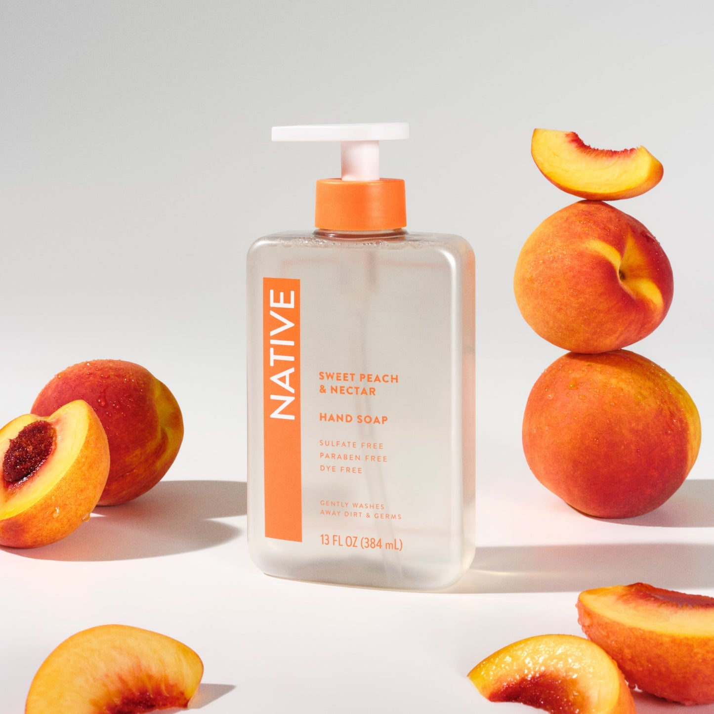 Hand Soap Sweet Peach and Nectar 13oz Classic Personal Care