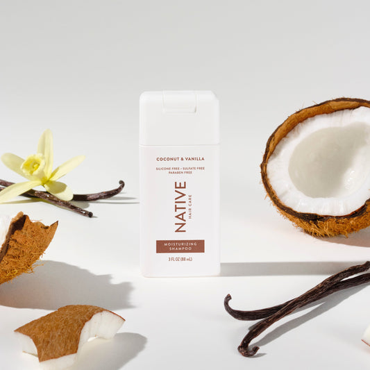 Mini Moisturizing Shampoo Coconut and Vanilla 3oz Classic Personal Care
