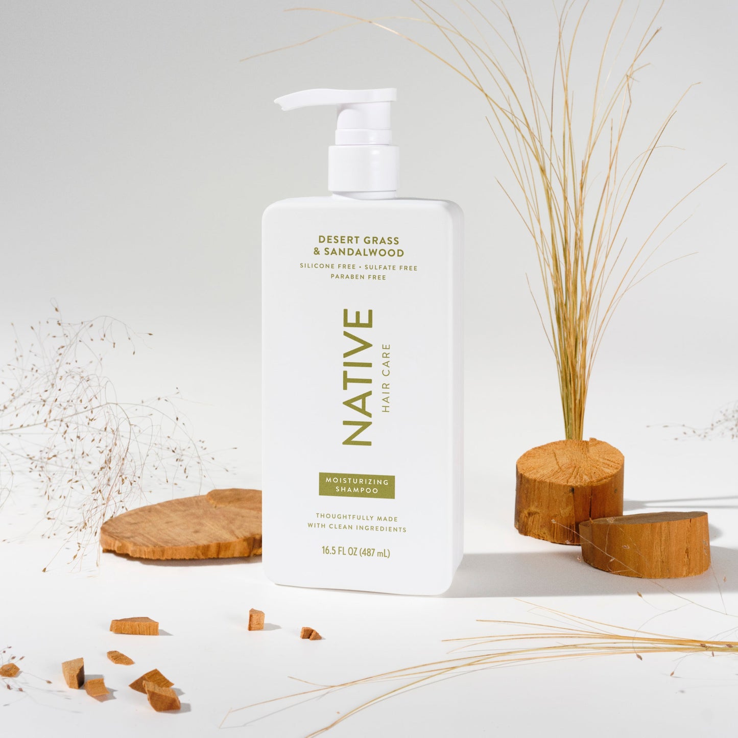 Moisturizing Shampoo Desert Grass and Sandalwood 16.5oz Classic Personal Care