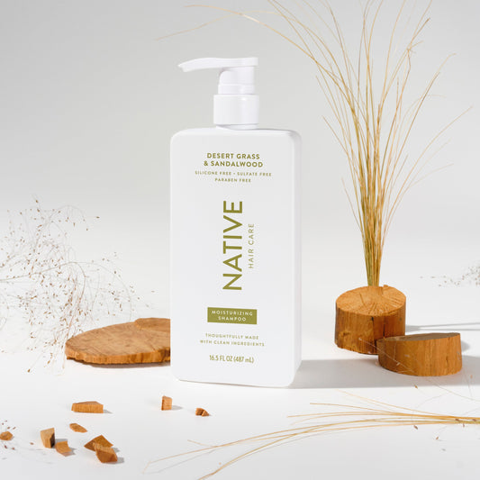 Moisturizing Shampoo Desert Grass and Sandalwood 16.5oz Classic Personal Care