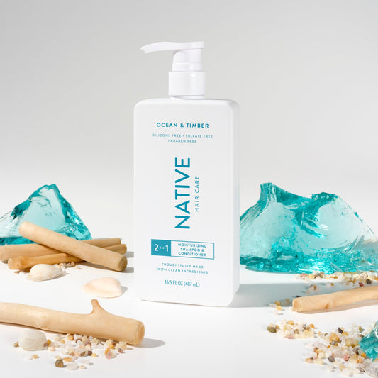Moisturizing Shampoo Ocean and Timber 16.5oz Classic Personal Care