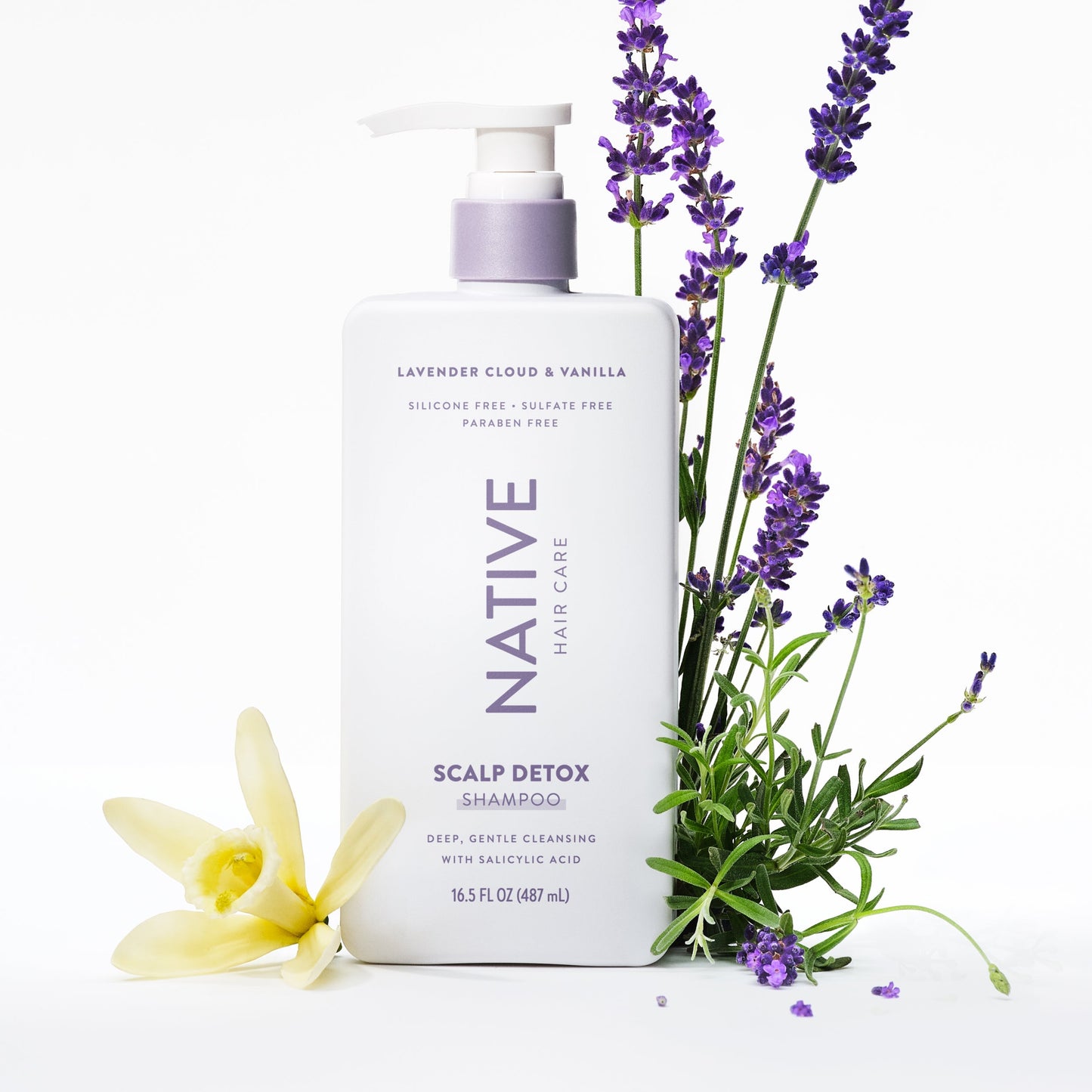 Scalp Clarifying Shampoo Lavender Cloud and Vanilla 16.5oz Classic Personal Care