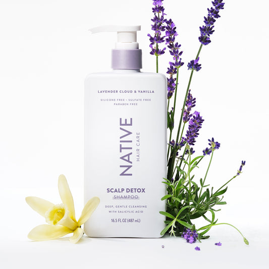 Scalp Clarifying Shampoo Lavender Cloud and Vanilla 16.5oz Classic Personal Care