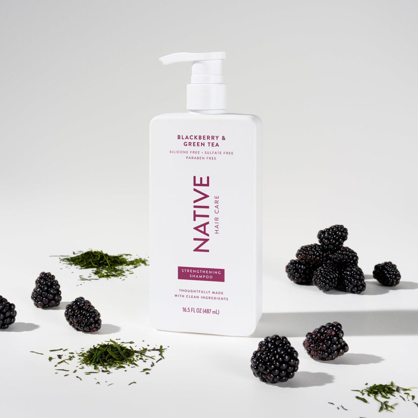 Strengthening Shampoo Blackberry and Green Tea 16.5oz Classic Personal Care