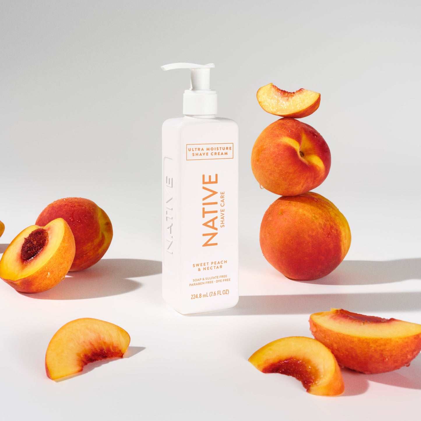 Ultra Moisture Shave Cream Sweet Peach and Nectar 7.6oz Classic Personal Care