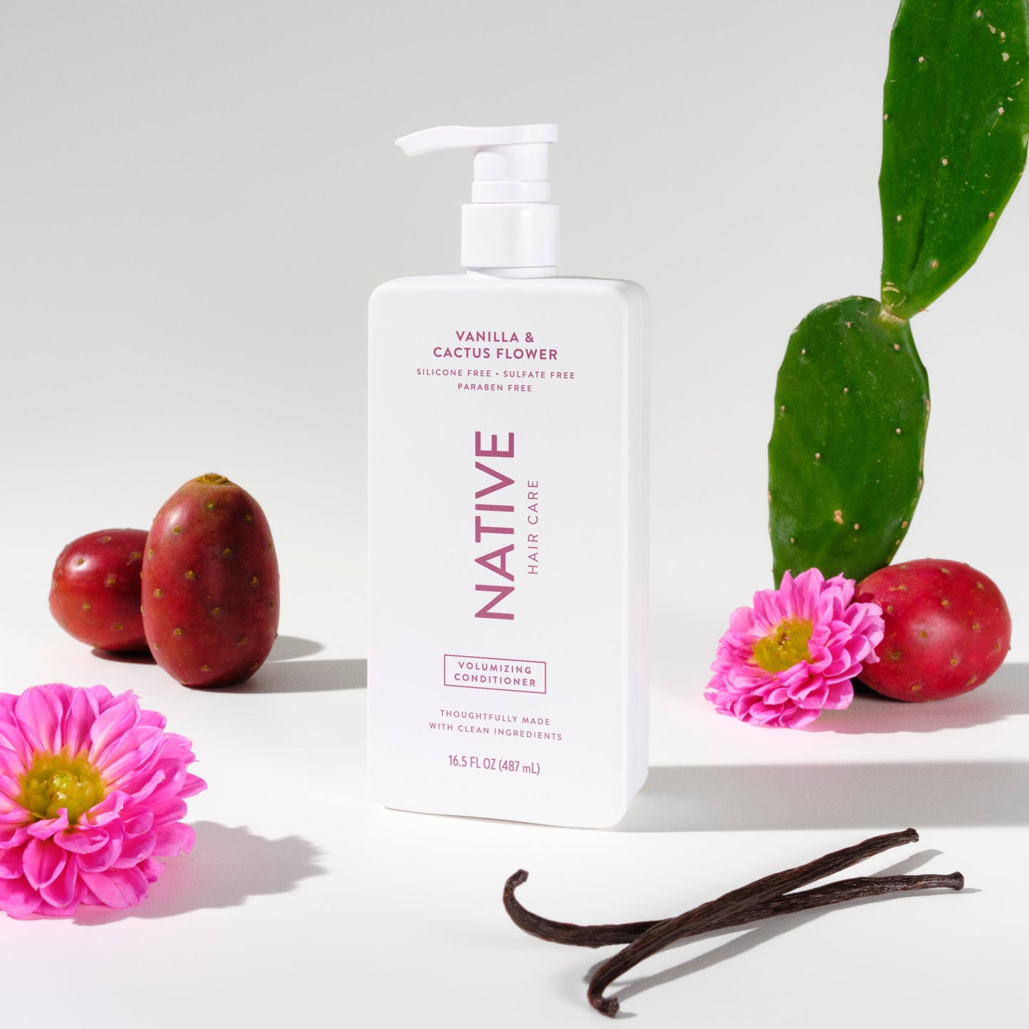 Volumizing Conditioner Vanilla and Cactus Flower 16.5oz Classic Personal Care