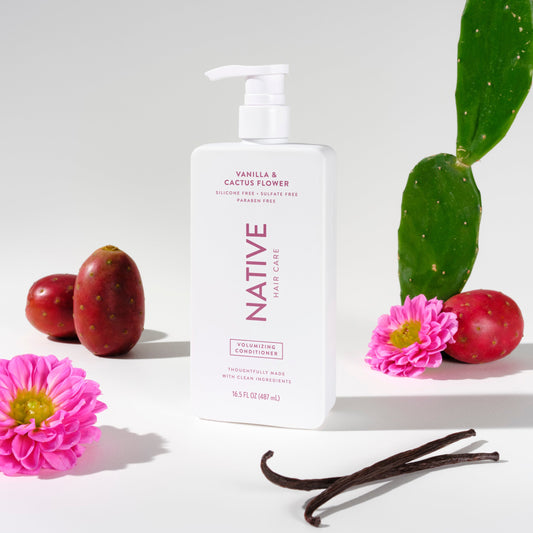 Volumizing Conditioner Vanilla and Cactus Flower 16.5oz Classic Personal Care
