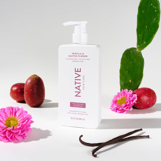 Volumizing Shampoo Vanilla and Cactus Flower 16.5oz Classic Personal Care