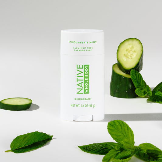 Whole Body Deodorant Stick Cucumber and Mint 2.4oz Classic Personal Care