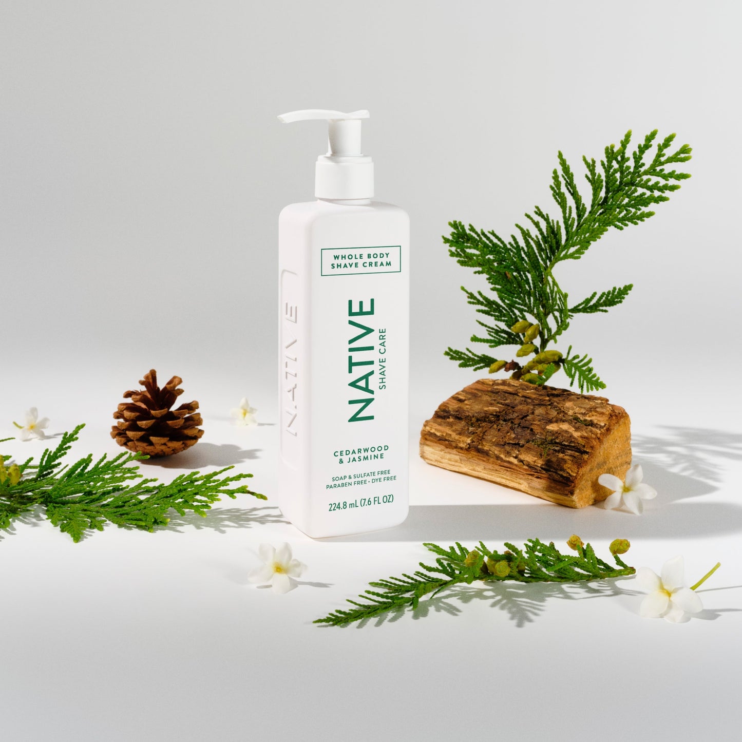 Whole Body Shave Cream Cedarwood and Jasmine 7.6oz Classic Personal Care