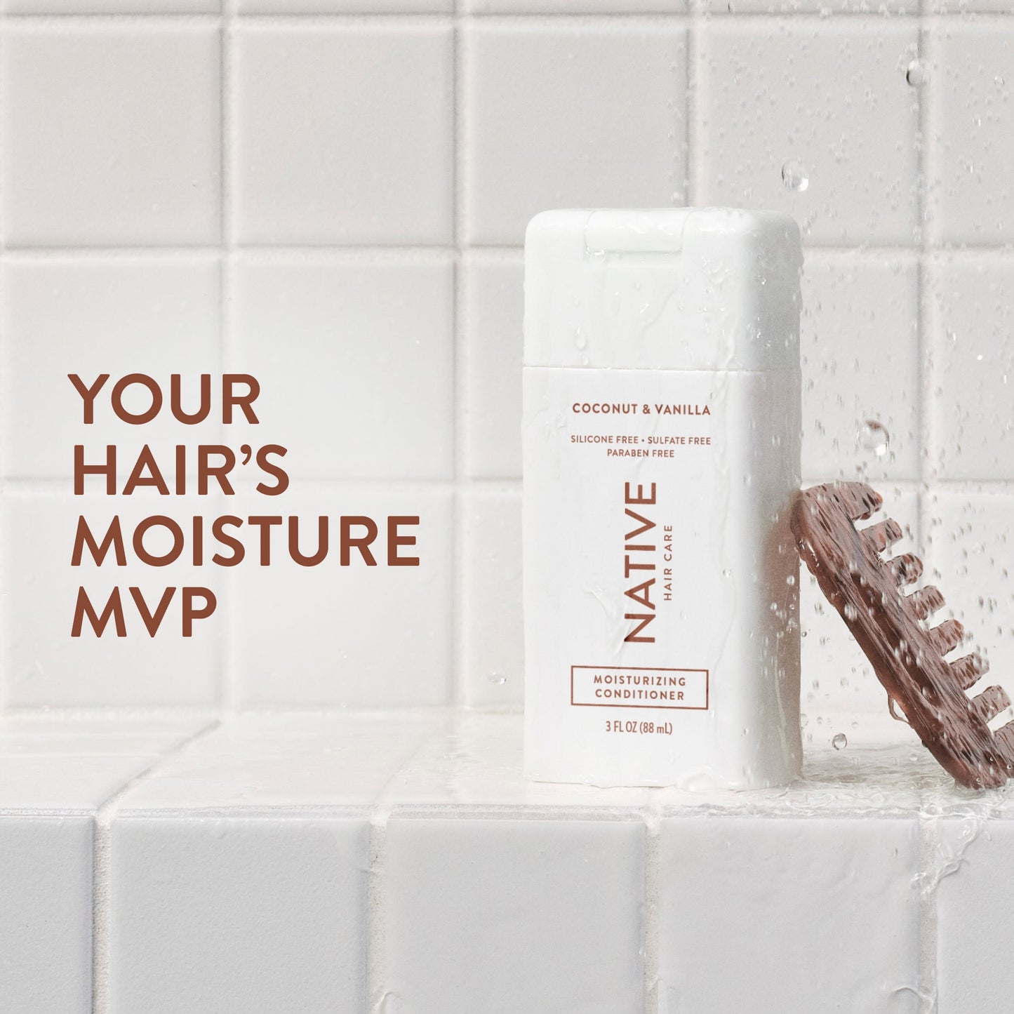 Mini Moisturizing Conditioner Coconut and Vanilla 3oz Classic Personal Care