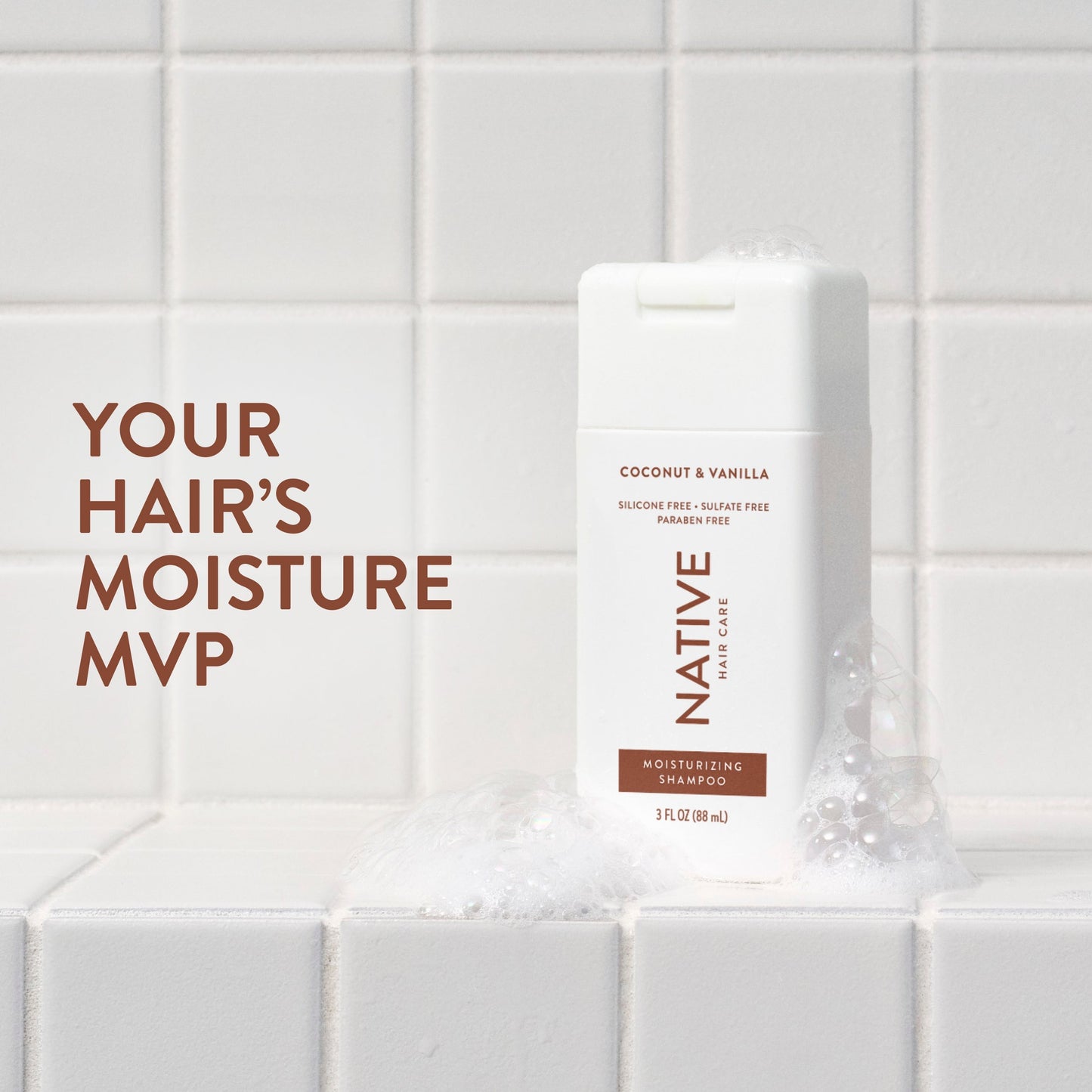 Mini Moisturizing Shampoo Coconut and Vanilla 3oz Classic Personal Care