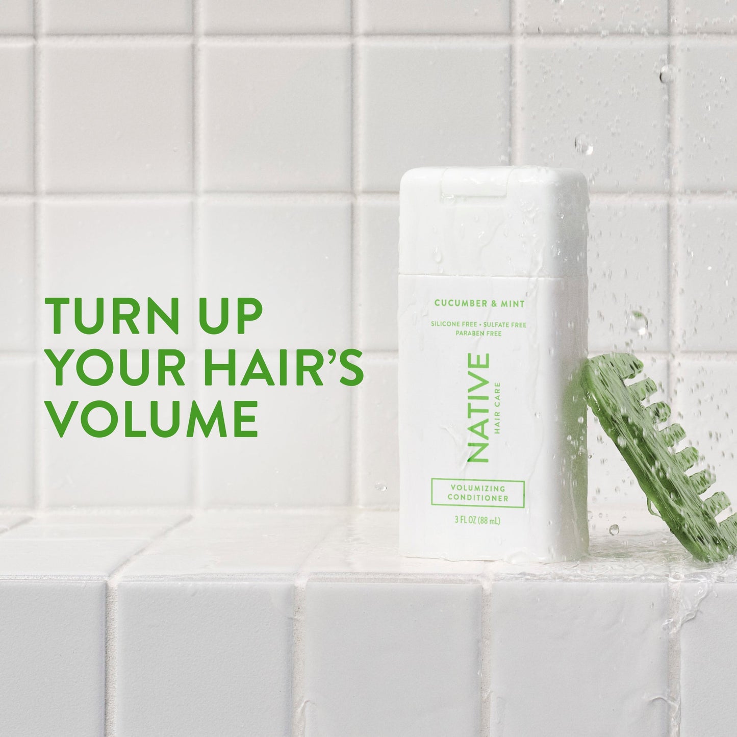 Mini Volumizing Conditioner Cucumber and Mint 3oz Classic Personal Care