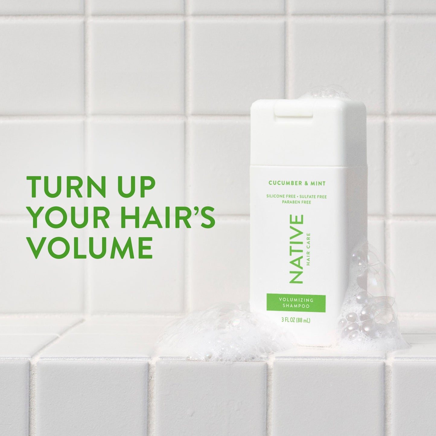 Mini Volumizing Shampoo Cucumber and Mint 3oz Classic Personal Care