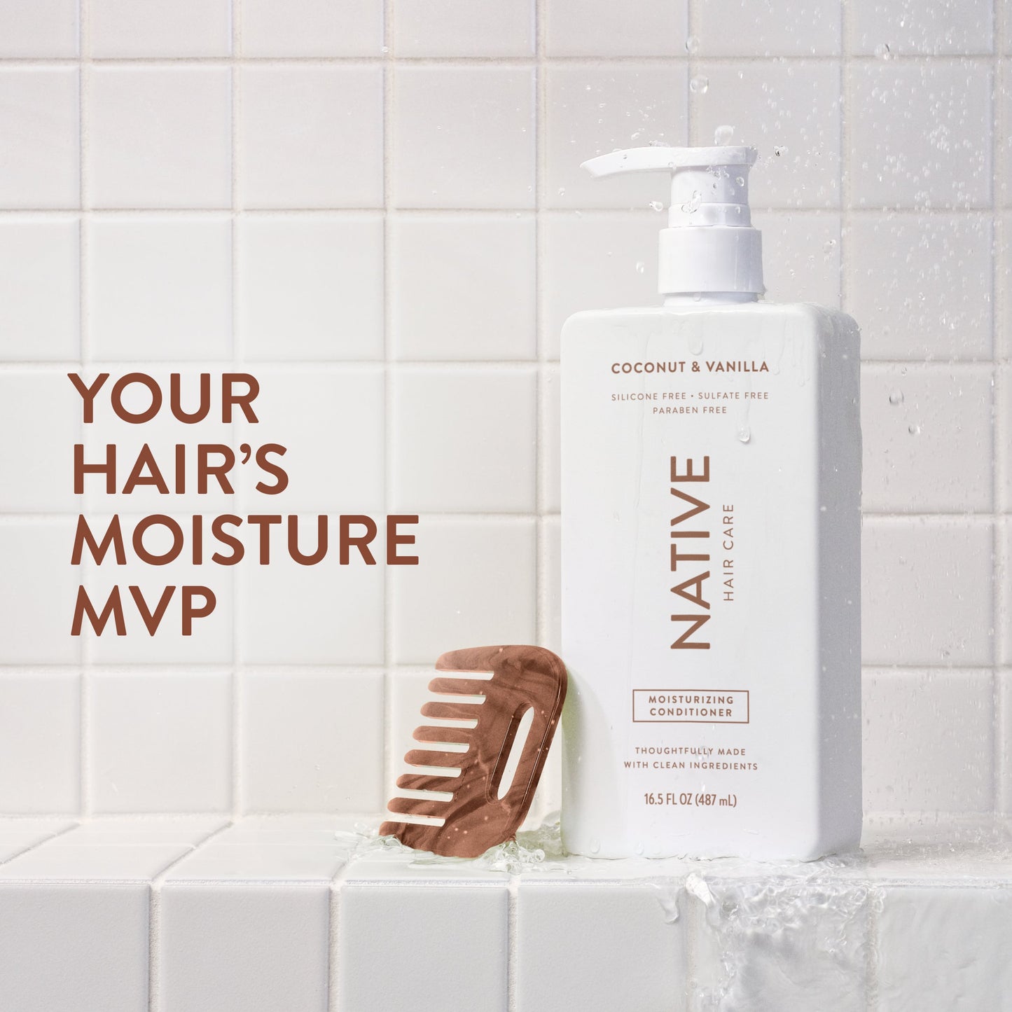 Moisturizing Conditioner Coconut and Vanilla 16.5oz Classic Personal Care