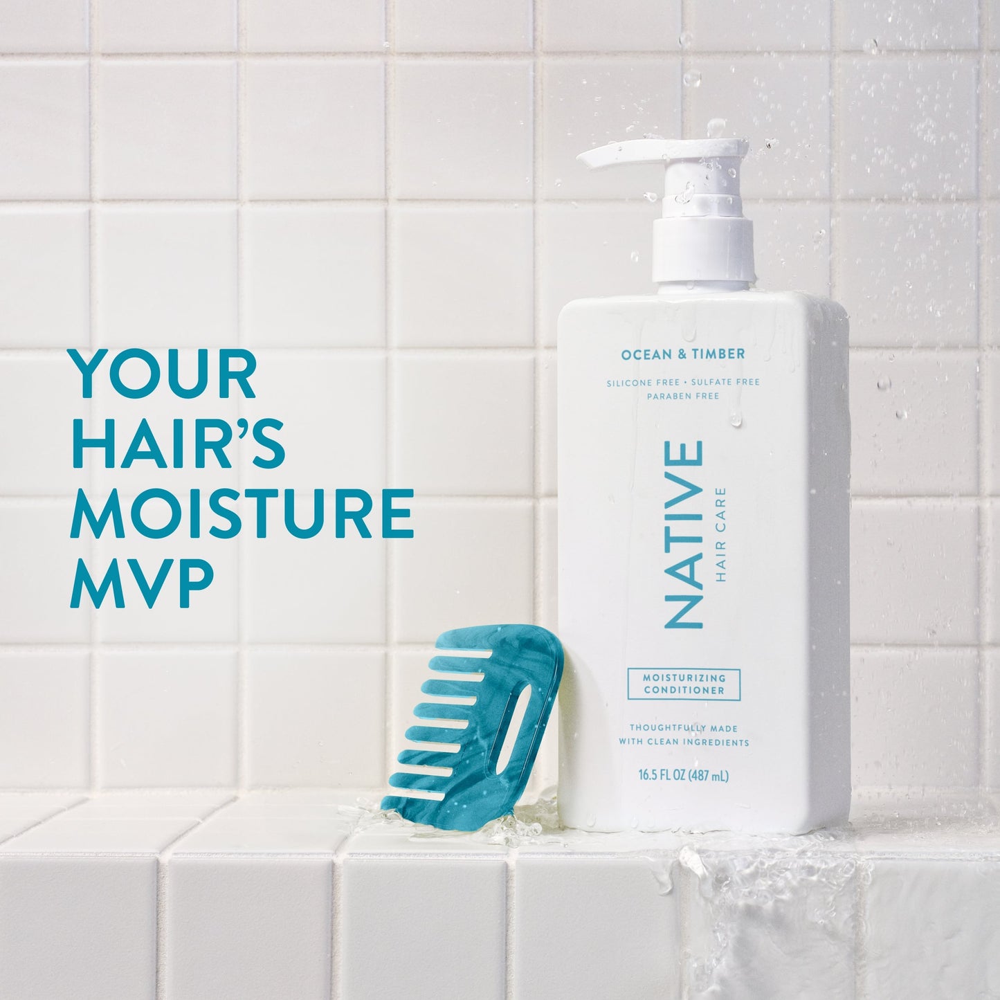 Moisturizing Conditioner Ocean and Timber 16.5oz Classic Personal Care