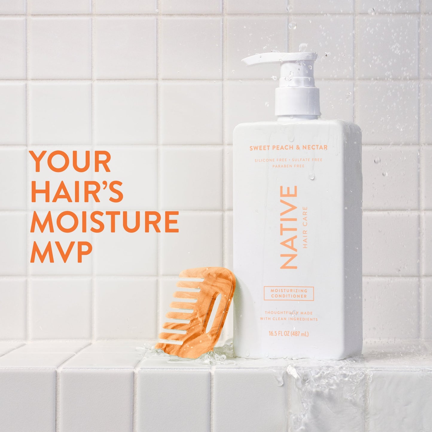 Moisturizing Conditioner Sweet Peach and Nectar 16.5oz Classic Personal Care